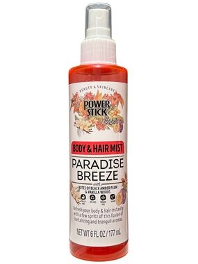 3/$12 Power Stick Paradise Breeze Body & Hair Mist 6oz